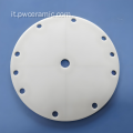 Disco ceramico di nitruro di alluminio perforato